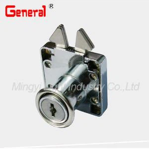 家具ロック引き出しロック ブライト クローム ・真鍮メッキの際リクエスト 20009 のプッシュ/スラム ロック