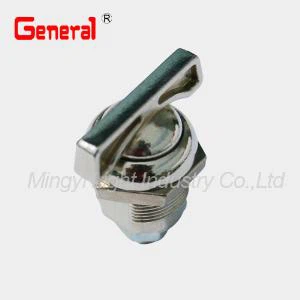 10075 ノブ カム ラッチ ロック キャビネット ロック クリック音カム ロック ブライト クローム メッキ 180 度回転